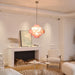 Aurelia Pink Murano Glass Chandelier-DWHOME
