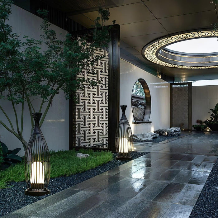 Aurora Orbis Lantern Outdoor Light-DWHOME