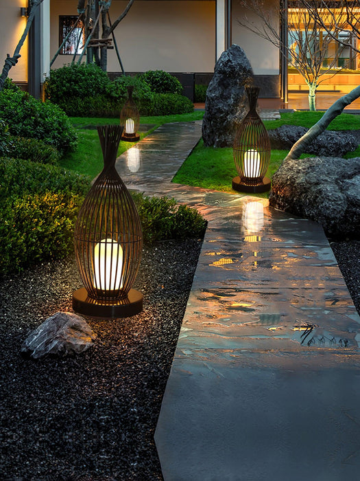 Aurora Orbis Lantern Outdoor Light-DWHOME