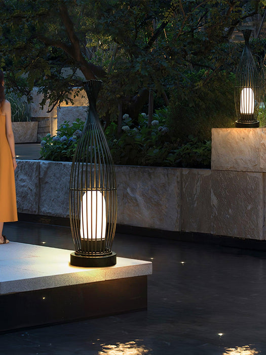 Aurora Orbis Lantern Outdoor Light-DWHOME