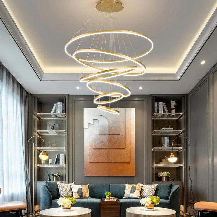 Aysan Modern Ring Chandeliers - DWHOME
