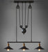 BORGHILD Disk Weighted Hanging Lamp - DWHOME