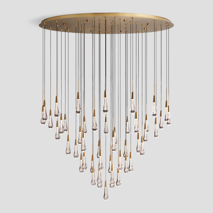 Soltaire Round Chandelier 17" 24" 36“ 58“-DWHOME
