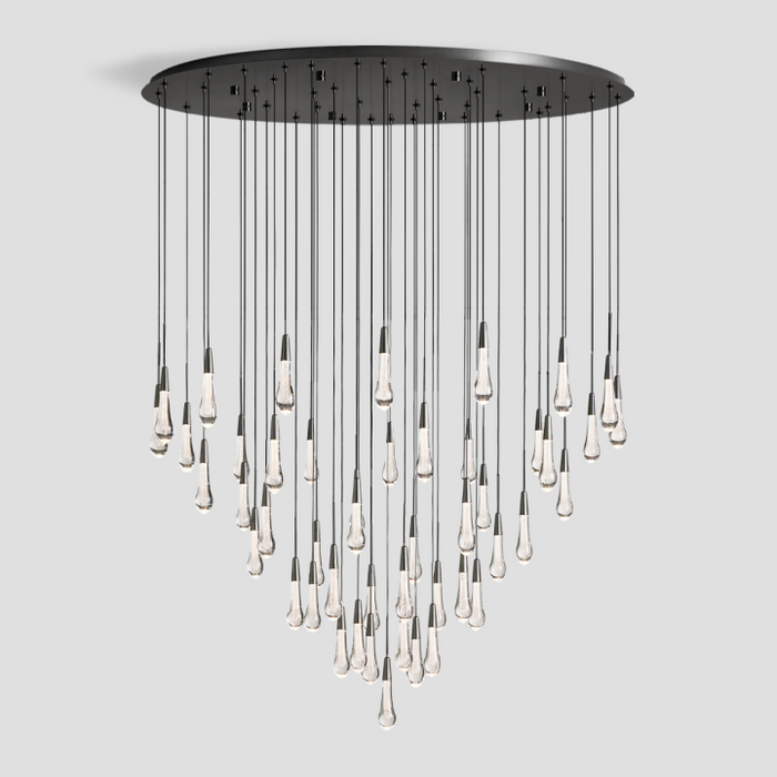 Soltaire Round Chandelier 17" 24" 36“ 58“-DWHOME