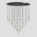 Soltaire Round Chandelier 17" 24" 36“ 58“-DWHOME