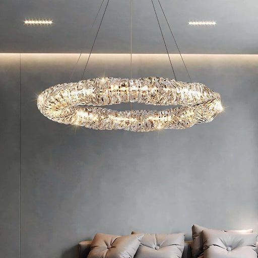 40" Bacci Crystal Chandelier - DWHOME