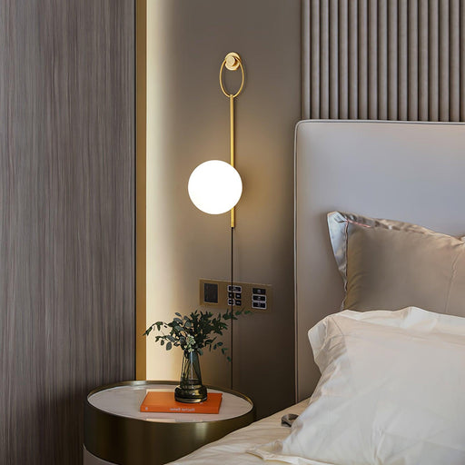 Ballon Brass Wall Lamp-DWHOME