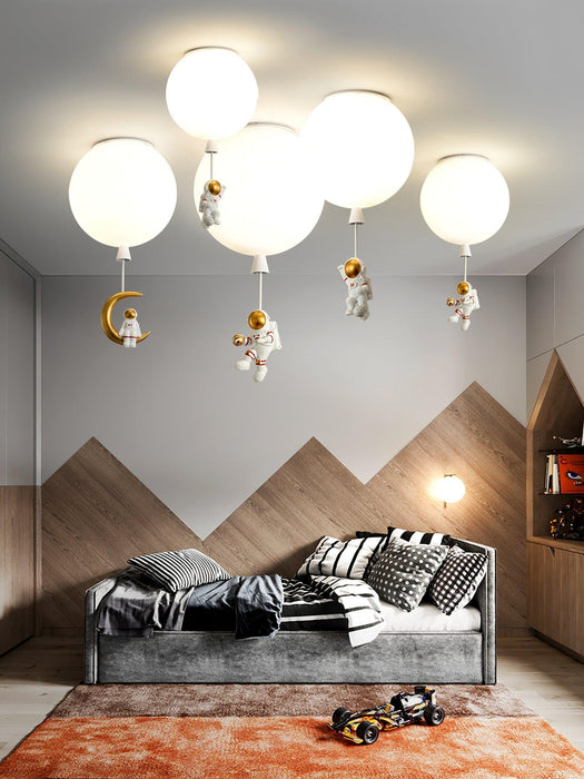 Balloon Glossy Ceiling Light-DWHOME