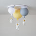 Frosted Balloon Combination Ceiling Lamp-DWHOME