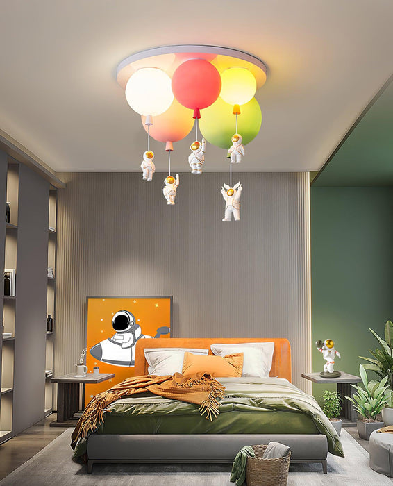 Frosted Balloon Combination Ceiling Lamp-DWHOME