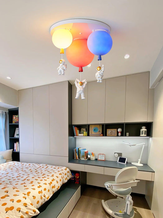 Frosted Balloon Combination Ceiling Lamp-DWHOME