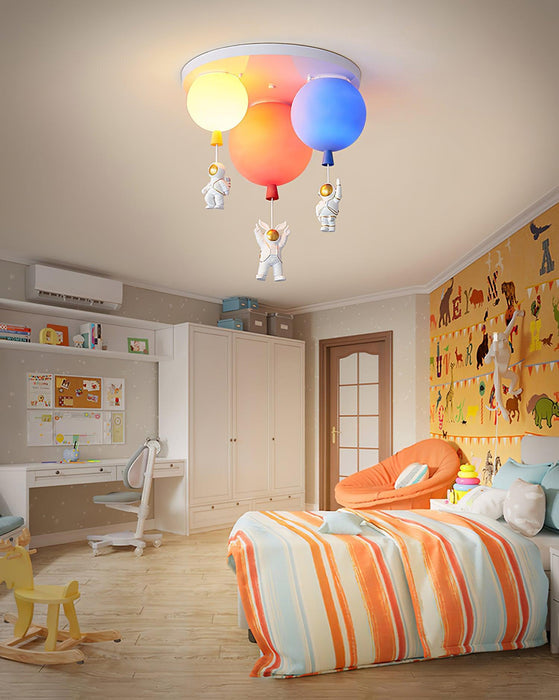 Frosted Balloon Combination Ceiling Lamp-DWHOME