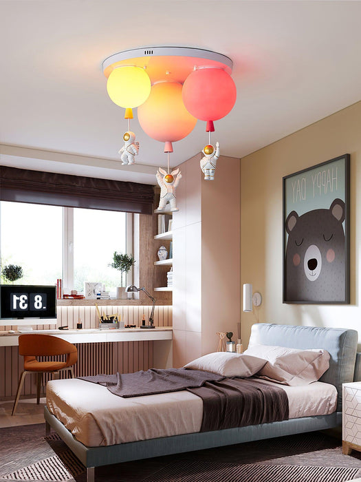 Frosted Balloon Combination Ceiling Lamp-DWHOME