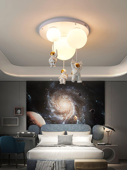 Frosted Balloon Combination Ceiling Lamp-DWHOME