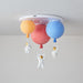 Frosted Balloon Combination Ceiling Lamp-DWHOME