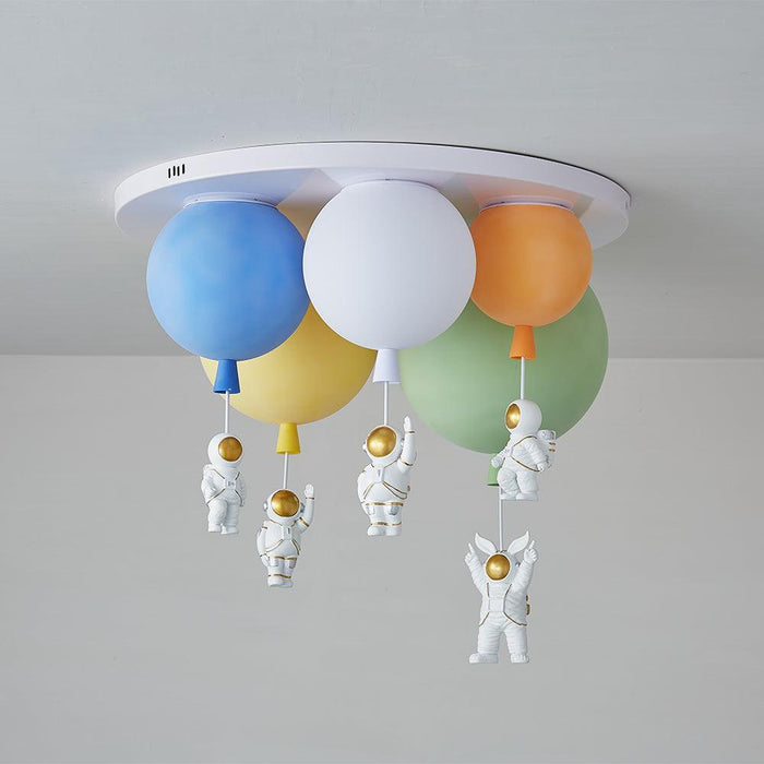 Frosted Balloon Combination Ceiling Lamp-DWHOME