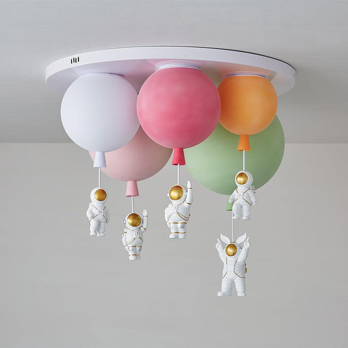 Frosted Balloon Combination Ceiling Lamp-DWHOME