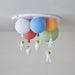 Frosted Balloon Combination Ceiling Lamp-DWHOME