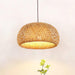 Bamboo Braided Pendant Lamp-DWHOME