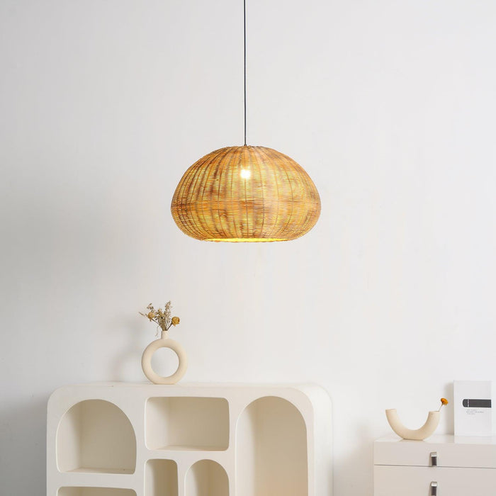 Bamboo Camden Pendant Light-DWHOME