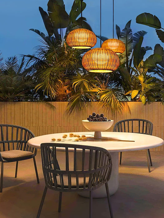 Bamboo Camden Pendant Light-DWHOME