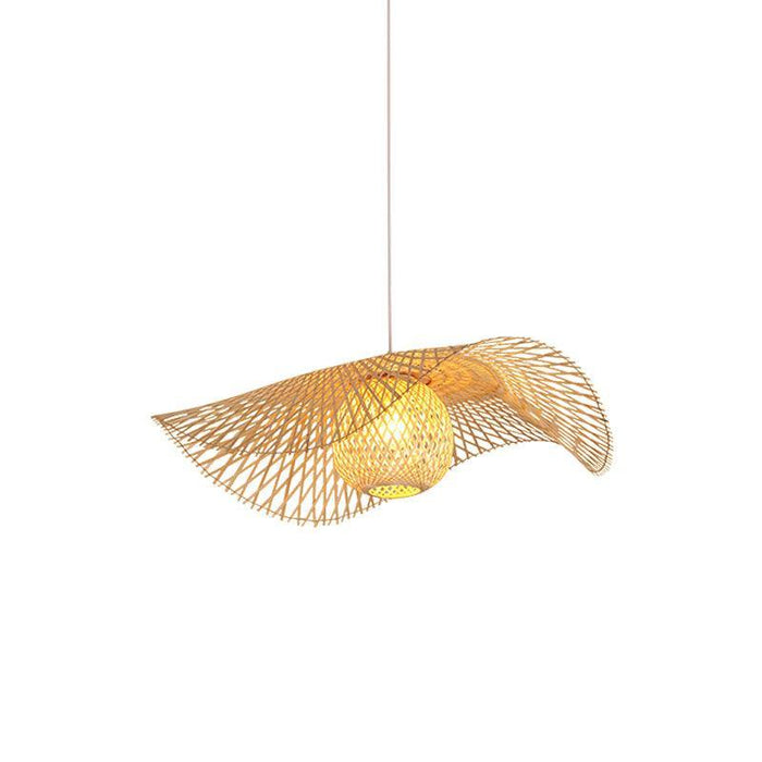 Bamboo Frame Pendant Lamp-DWHOME