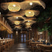 Bamboo Frame Pendant Lamp-DWHOME