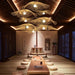 Bamboo Frame Pendant Lamp-DWHOME