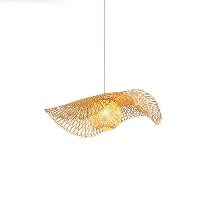 Bamboo Frame Pendant Lamp-DWHOME