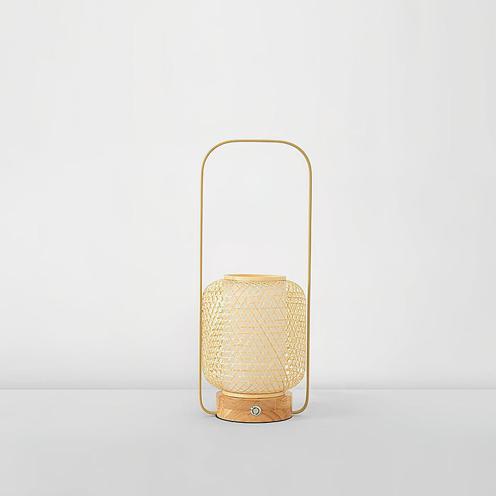 Bamboo Lantern Table Lamp - DWHOME