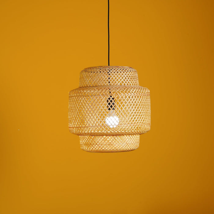 "Lampe à suspension en bambou-DWHOME"