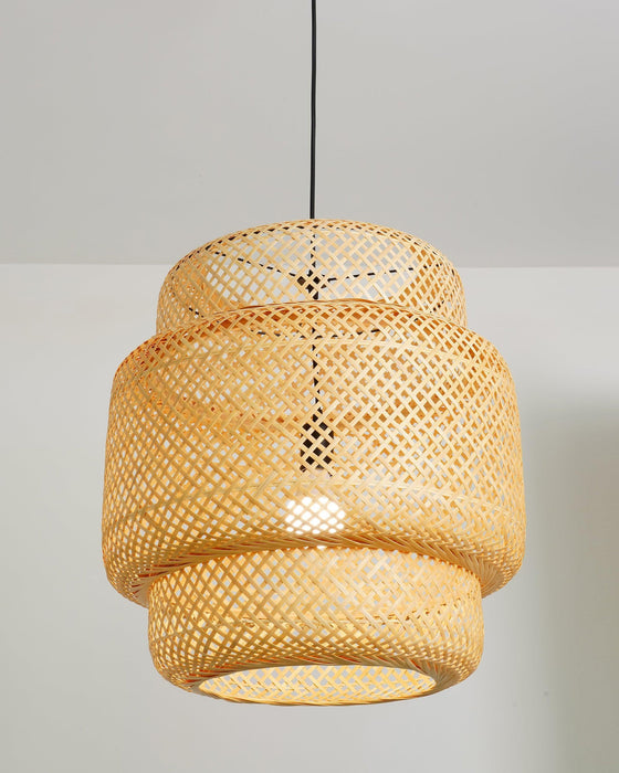 "Lampe à suspension en bambou-DWHOME"