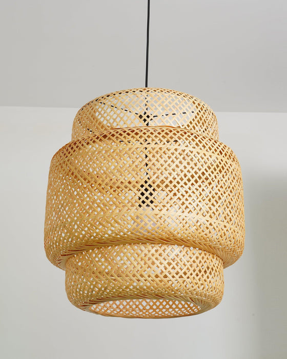 "Lampe à suspension en bambou-DWHOME"