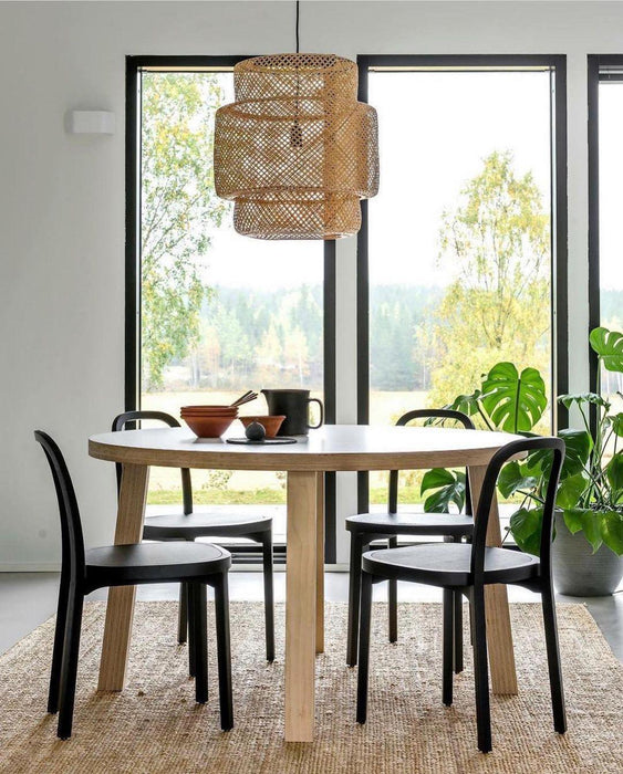 "Lampe à suspension en bambou-DWHOME"