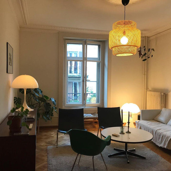"Lampe à suspension en bambou-DWHOME"