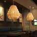 Bamboo Spiral Pendant Lamp-DWHOME