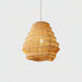 Bamboo Spiral Pendant Lamp-DWHOME