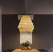 Bamboo Spiral Pendant Lamp-DWHOME