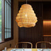 Bamboo Spiral Pendant Lamp-DWHOME