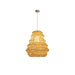 Bamboo Spiral Pendant Lamp-DWHOME
