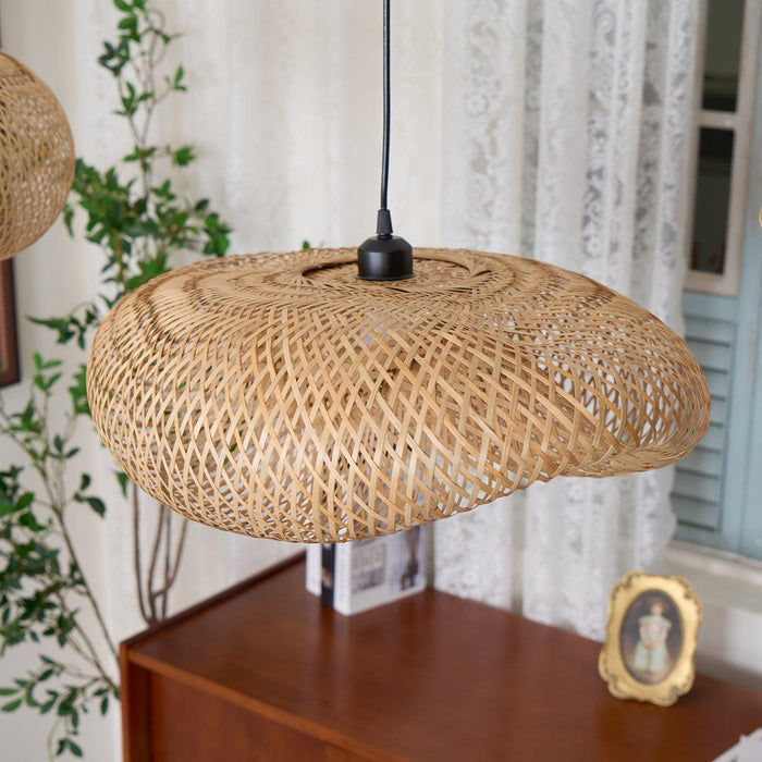 Bamboo Weaving Pendant Lamp-DWHOME