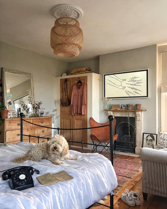 "Lampe à suspension en bambou-DWHOME"