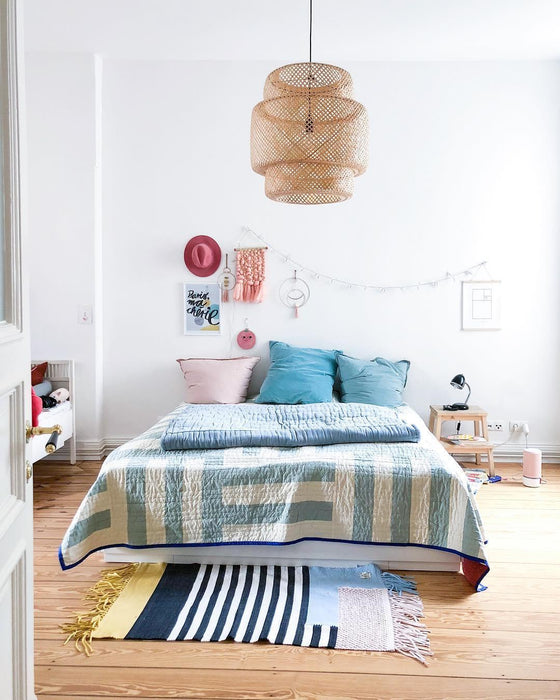 "Lampe à suspension en bambou-DWHOME"