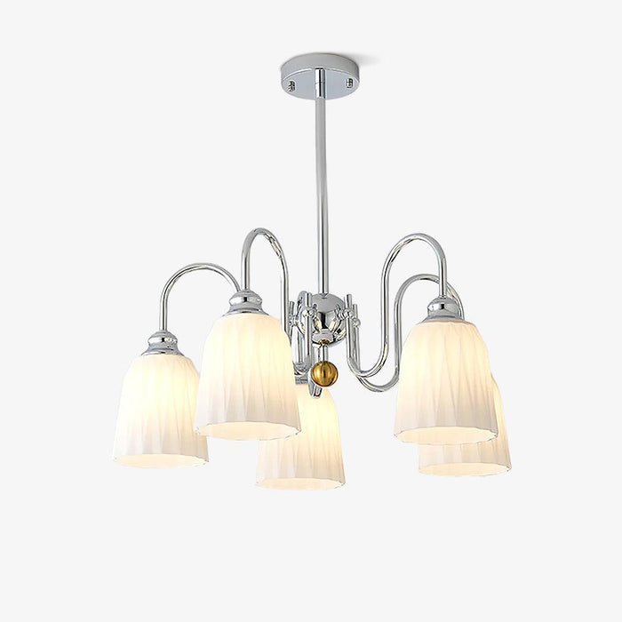 Bauhaus Pleated Chandelier-DWHOME