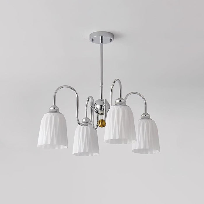 Bauhaus Pleated Chandelier-DWHOME