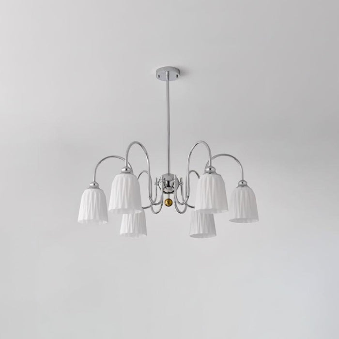 Bauhaus Pleated Chandelier-DWHOME