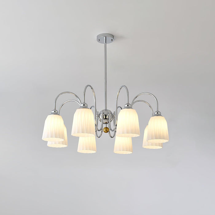 Bauhaus Pleated Chandelier-DWHOME
