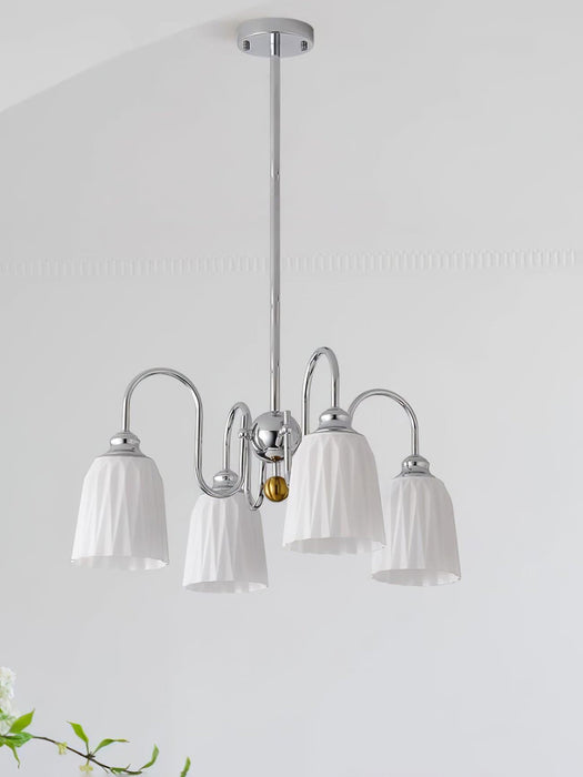 Bauhaus Pleated Chandelier-DWHOME
