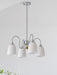 Bauhaus Pleated Chandelier-DWHOME
