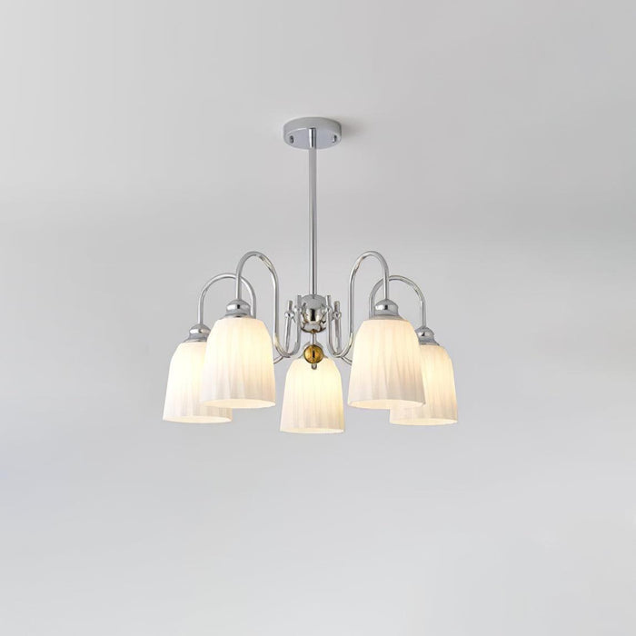 Bauhaus Pleated Chandelier-DWHOME